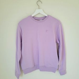 Fila Pullover Sweater Purple Small